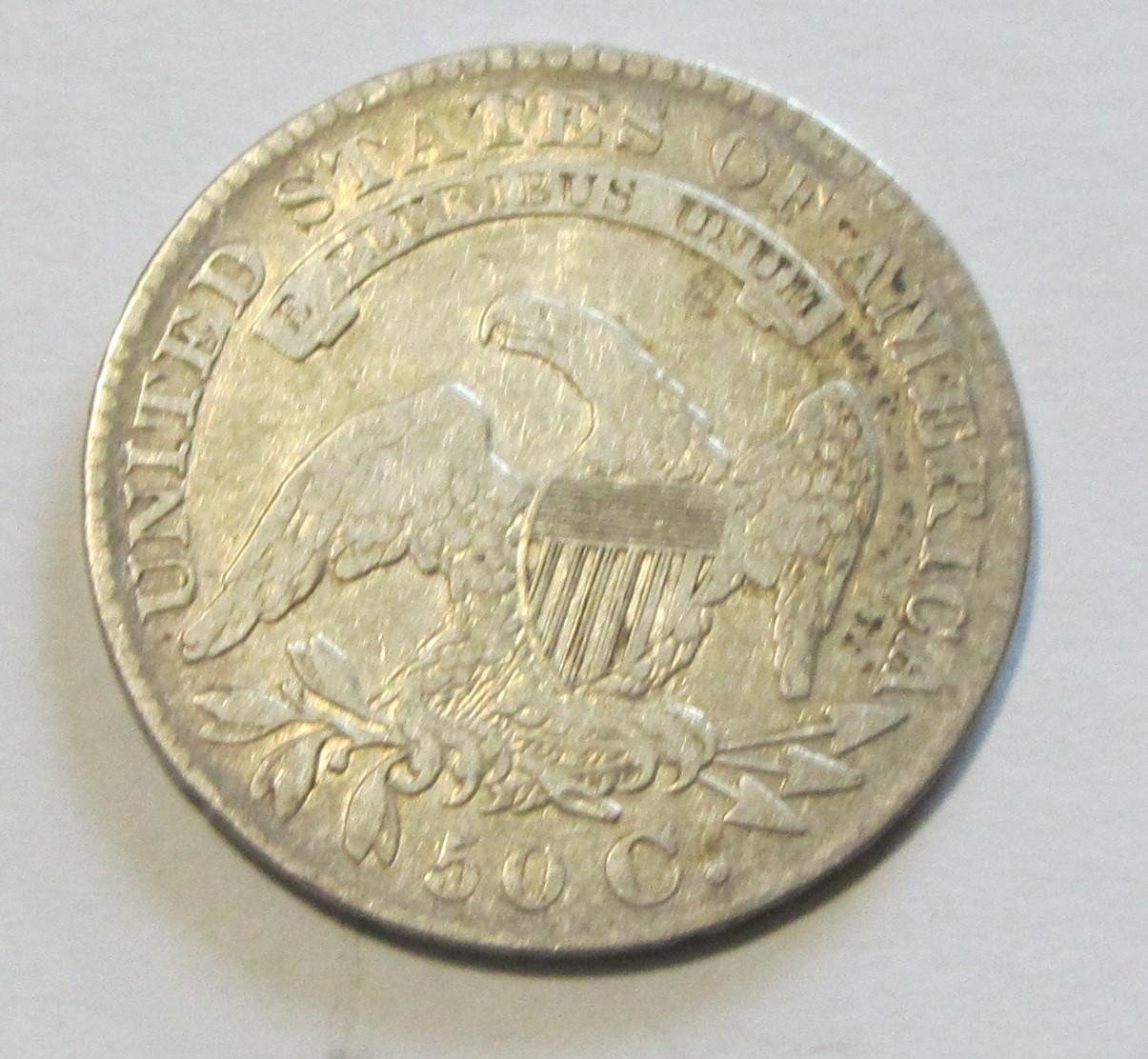 1829 CAPPED BUST HALF