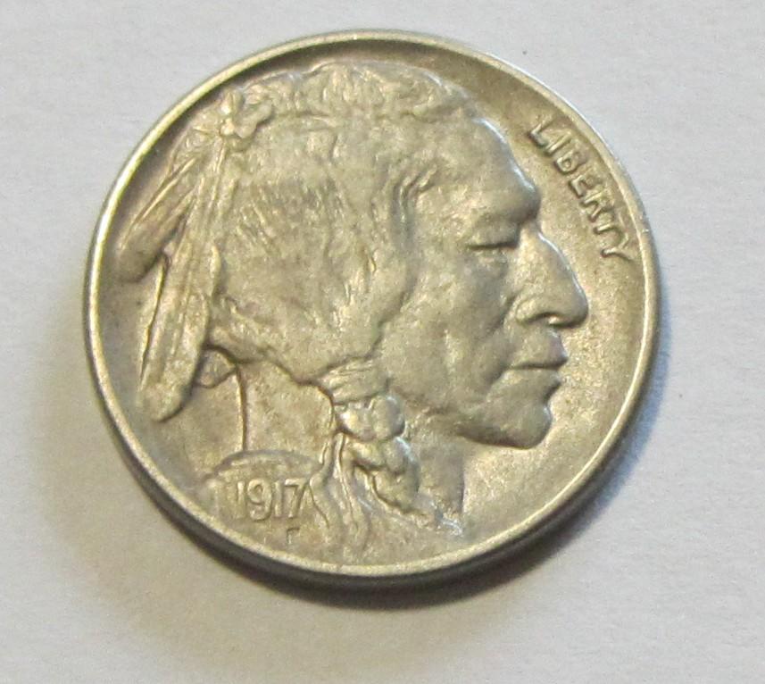 1917 HIGH GRADE BUFFALO NICKEL