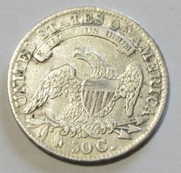 1833 CAPPED BUST HALF DOLLAR