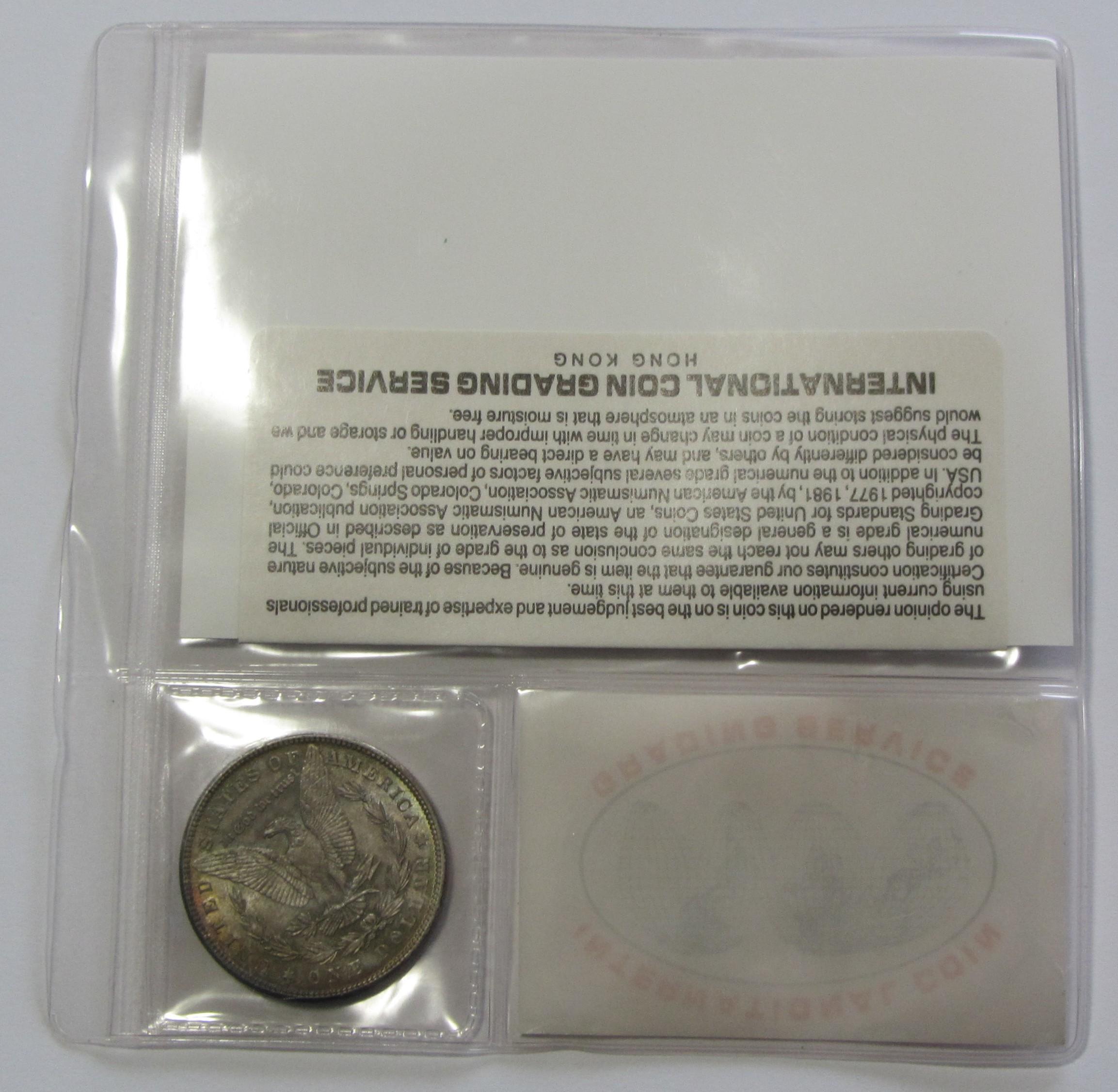 GEM $1 1889 MORGAN PHOTO GRADE