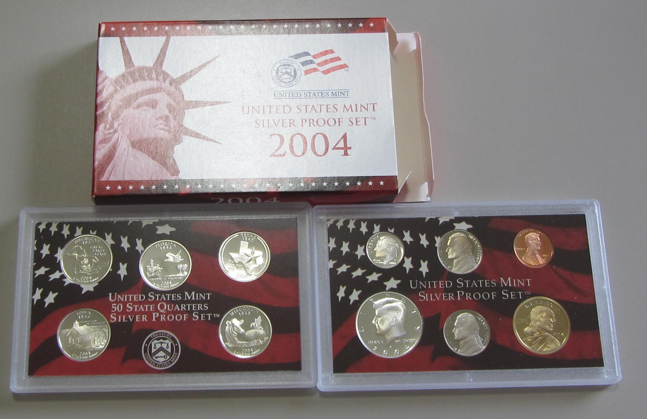 2004 SILVER PROOF SET