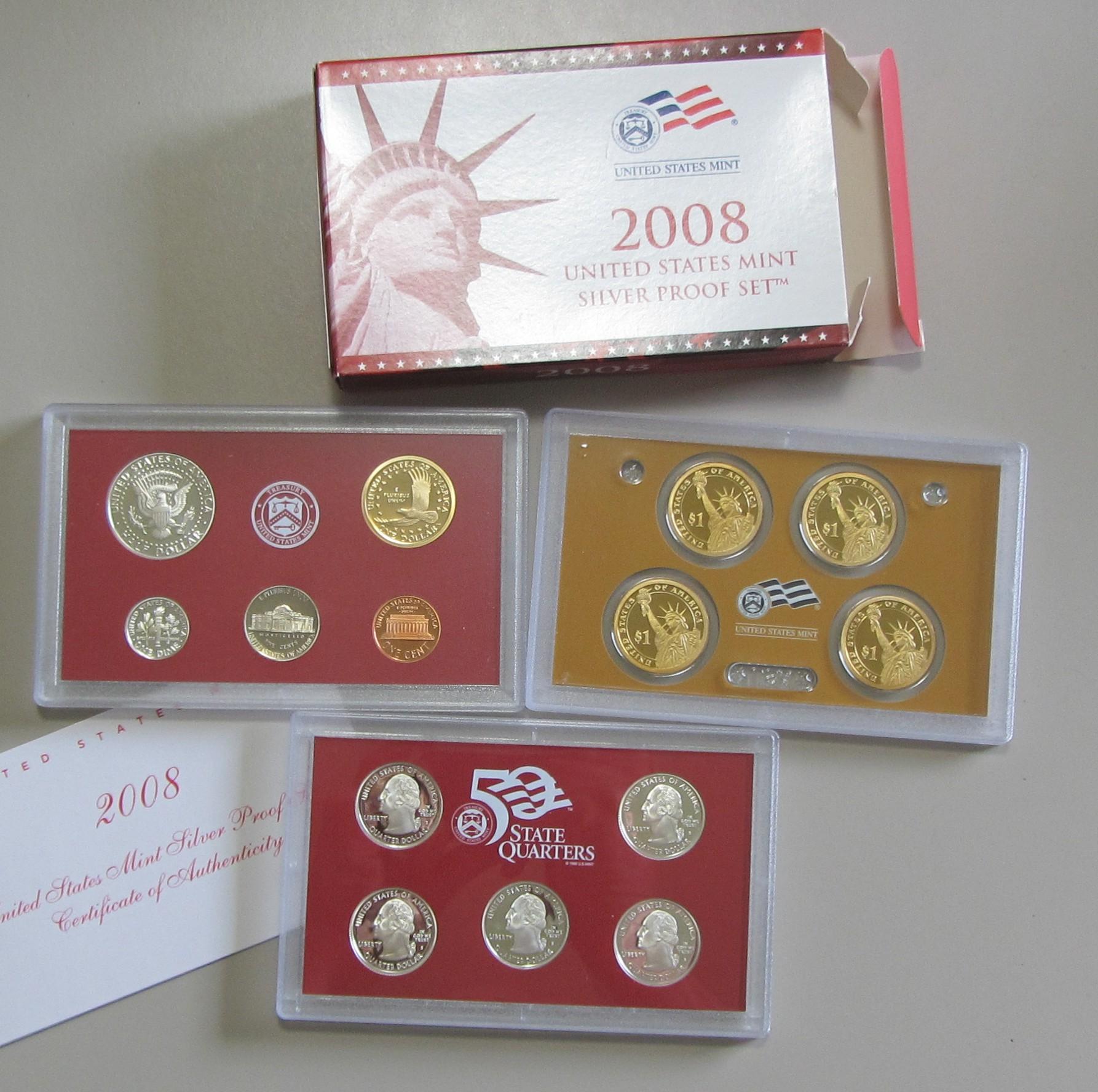 2008 SILVER PROOF SET