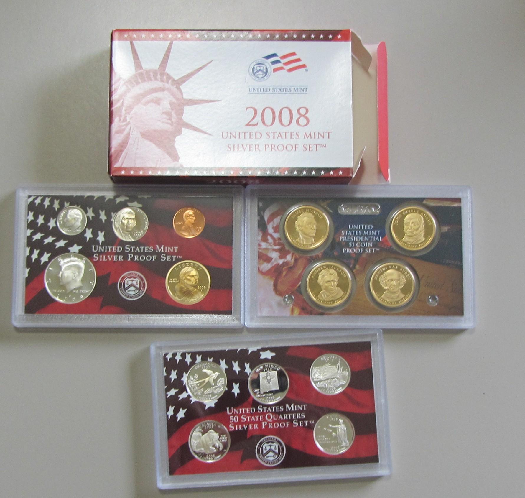 2008 SILVER PROOF SET