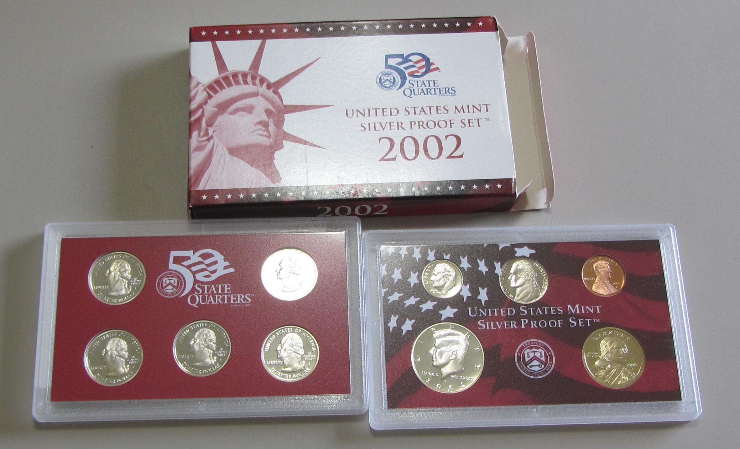 2002 SILVER PROOF SET