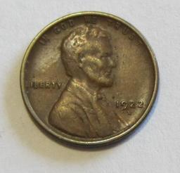 1922-S WHEAT CENT