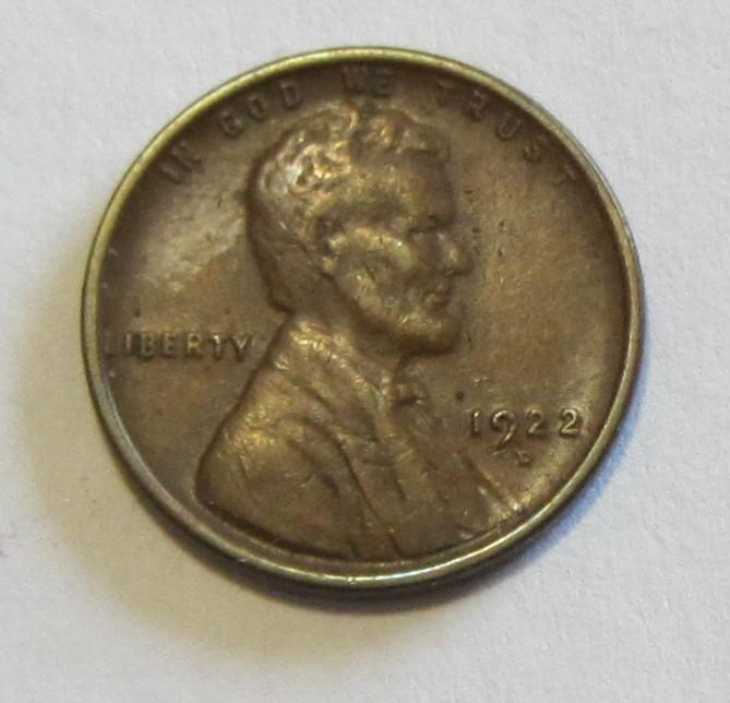 1922-S WHEAT CENT