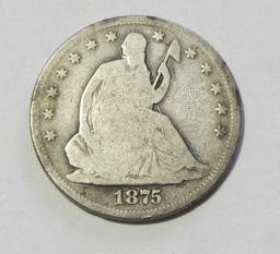 1875-S SEATED HALF