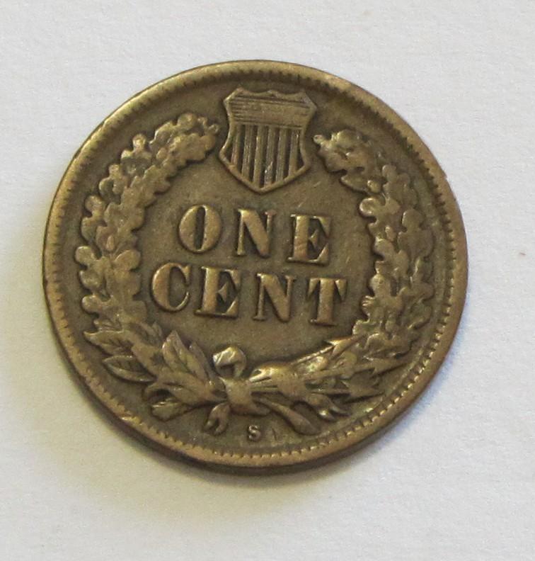 SEMI KEY 1908-S INDIAN HEAD CENT