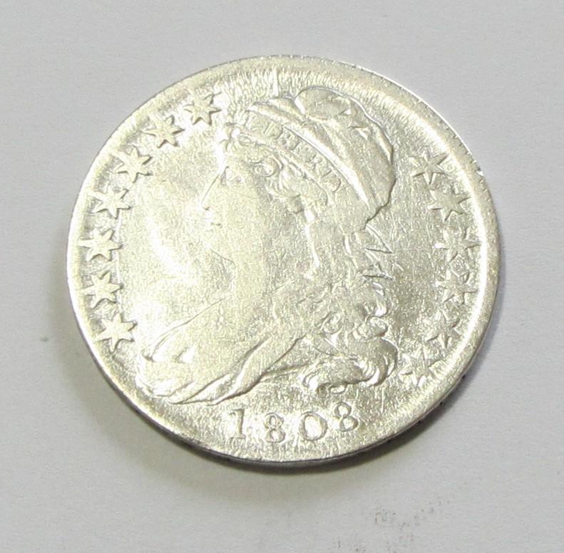 1808 CAPPED BUST HALF