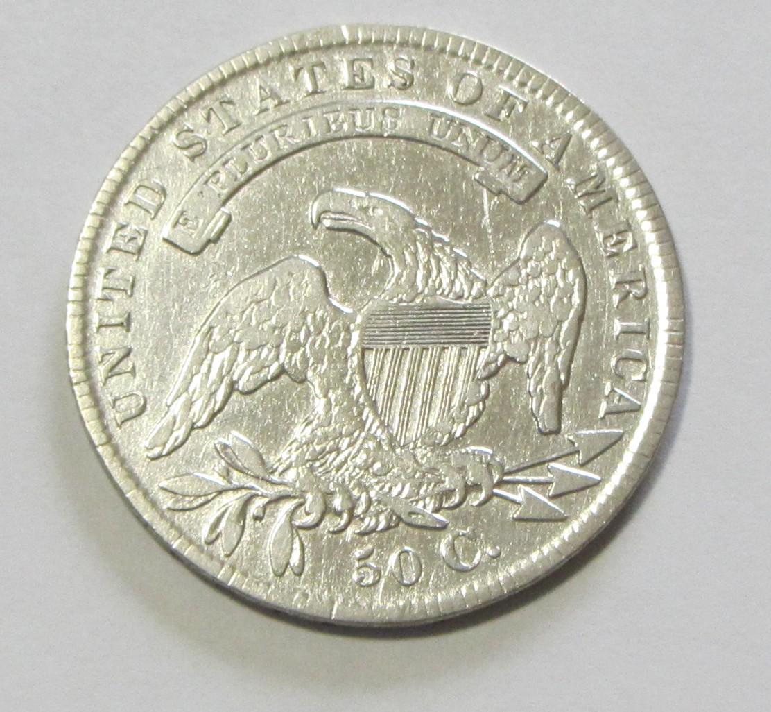 1836 CAPPED BUST HALF DOLLAR 50C