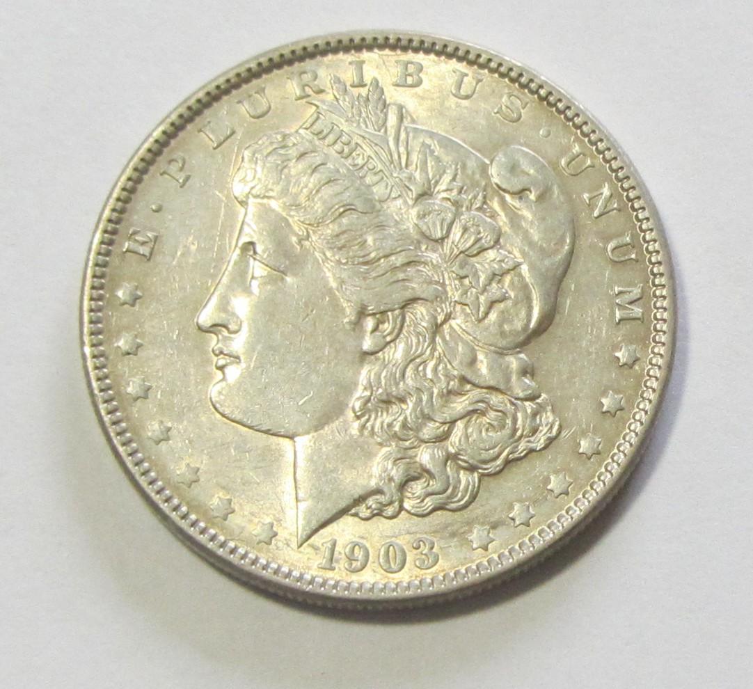 $1 1903 MORGAN SILVER DOLLAR