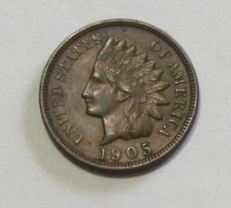 1905 INDIAN HEAD CENT FULL LIBERTY