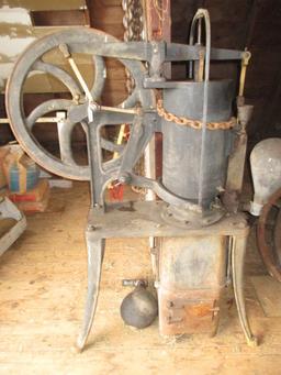 Rider Ericsson Engine Co. Coal Fired Cast Iron Hot Air Engine