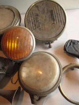 Automobile Headlights, Horns and Carriage Lantern