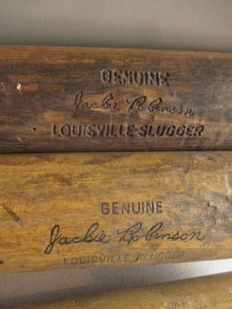 Vintage Baseball Bats: Mickey Mantle, Jackie Robinson, Pete Rose , etc. As Found