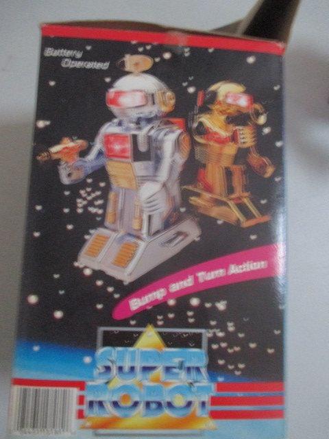 Super Robot, Robot with Wheels and Space Trooper Robots with Boxes