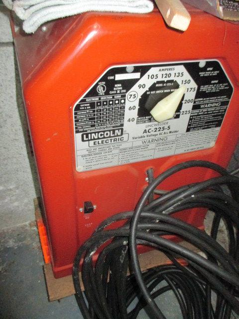 Lincoln Electric AC-225-S Arc Welder