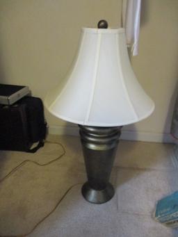 Pair Composite Lamps 33"