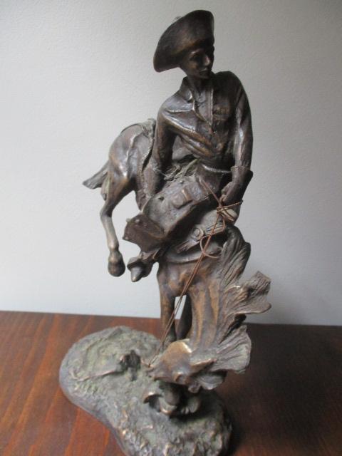 3 Metal Western Figures - Some as Found - Arm With Bow Detaches