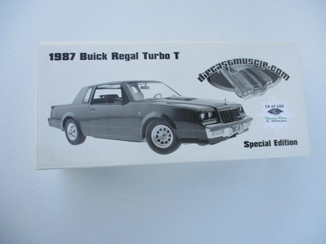 GMP Diecast Muscle.com Special Edition MTR Enterprises 16 of 100 1987 Buick Regal Turbo T MIB