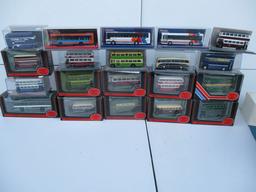 11 Corgi Original Omnibus and 10 Exclusive First Editions 1:76 Die cast Buses