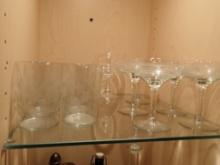 Crystal Stemware, Carafe & Other Glasses, etc.