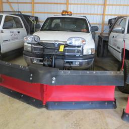 2002 DODGE RAM 2500 Laramie SLT Diesel 4x4 Extended Cab Dually Stake body Plow & Salt Truck