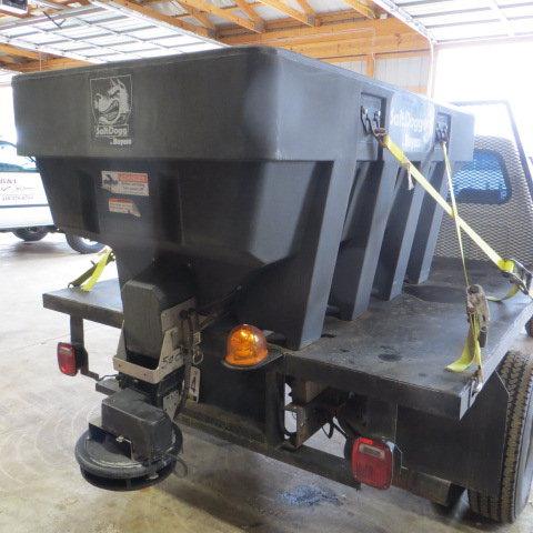 1990 DODGE LE 350 4X4 Dually Stake Body Plow & Salt Truck