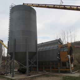 2005 GSI 1220  Airstream Propane Fired Grain Dryer, S/N G07999, VISION NETWORK DRYER Control...