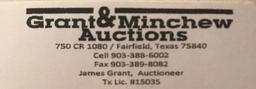 Grant-Minchew Auction Services, LLC