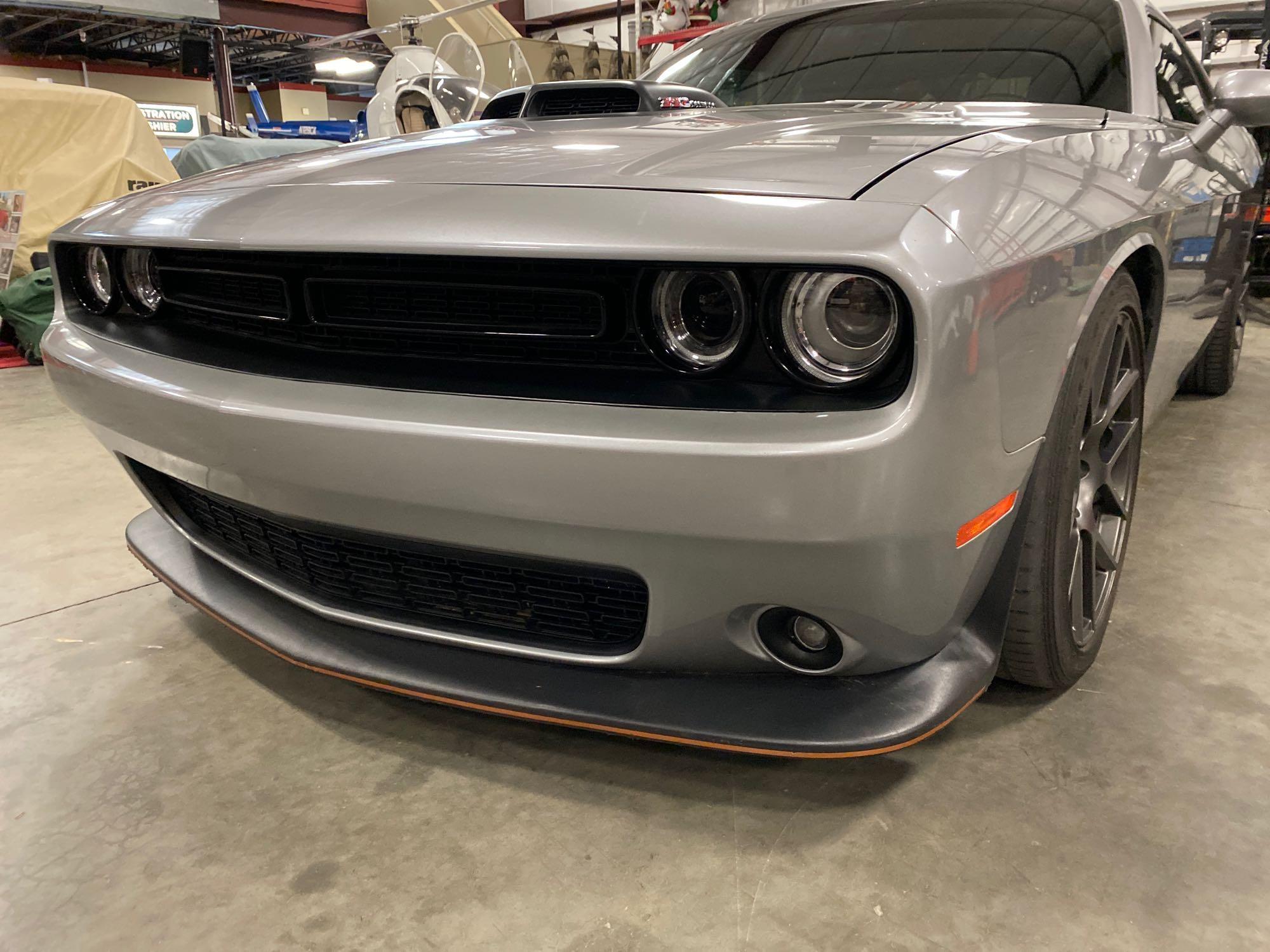 2016 DODGE CHALLENGER WITH SCAT PACK/ SHAKER PACKAGE, APPROX 9850 MILES SHOWING, RUNS AND OPERATES