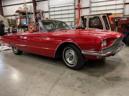 1966 FORD THUNDERBIRD CONVERTIBLE, ROADSTER TOP, ALL POWER, 390 V8, ALL TOP COMPONENTS RESTORED OR