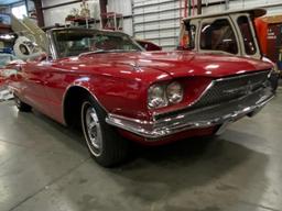 1966 FORD THUNDERBIRD CONVERTIBLE, ROADSTER TOP, ALL POWER, 390 V8, ALL TOP COMPONENTS RESTORED OR