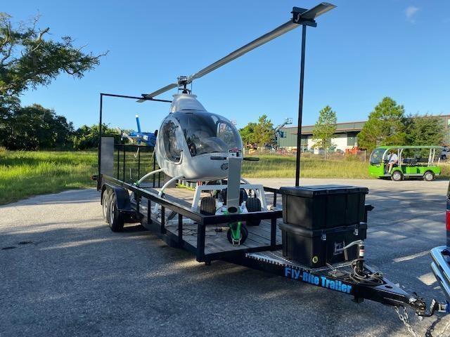 ROTORWAY 90 EXEC HELICOPTER, FAA CERTIFIED THROUGH 11/30/2021, 2019 TRAILER & TUGGER INCLUDED