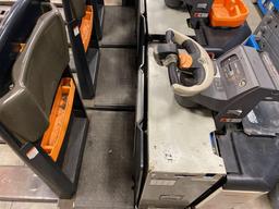 2012 CROWN ELECTRIC PALLET JACK, 8,000 LB CAPACITY, MODEL PC4500-80, 24V, RUNS AND OPERATES