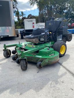 2016 JOHN DEERE WHP52A STAND ON MOWER, 52" DECK, GAS POWERED, RUNS AND OPERATES