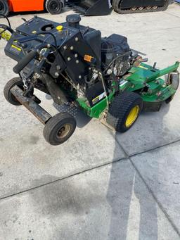 2016 JOHN DEERE WHP52A STAND ON MOWER, 52" DECK, GAS POWERED, RUNS AND OPERATES