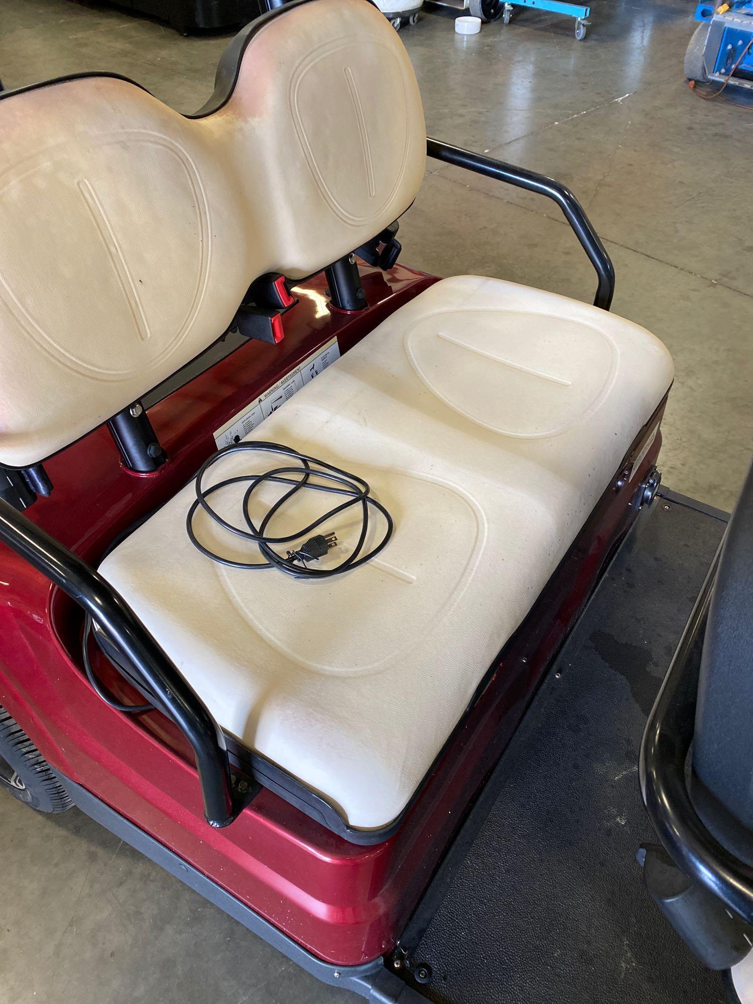 2018 4-PASSENGER ELECTRIC GOLF CART, BLINKERS, MIRRORS, HORN, HARD TOP,... RUNS & OPERATES