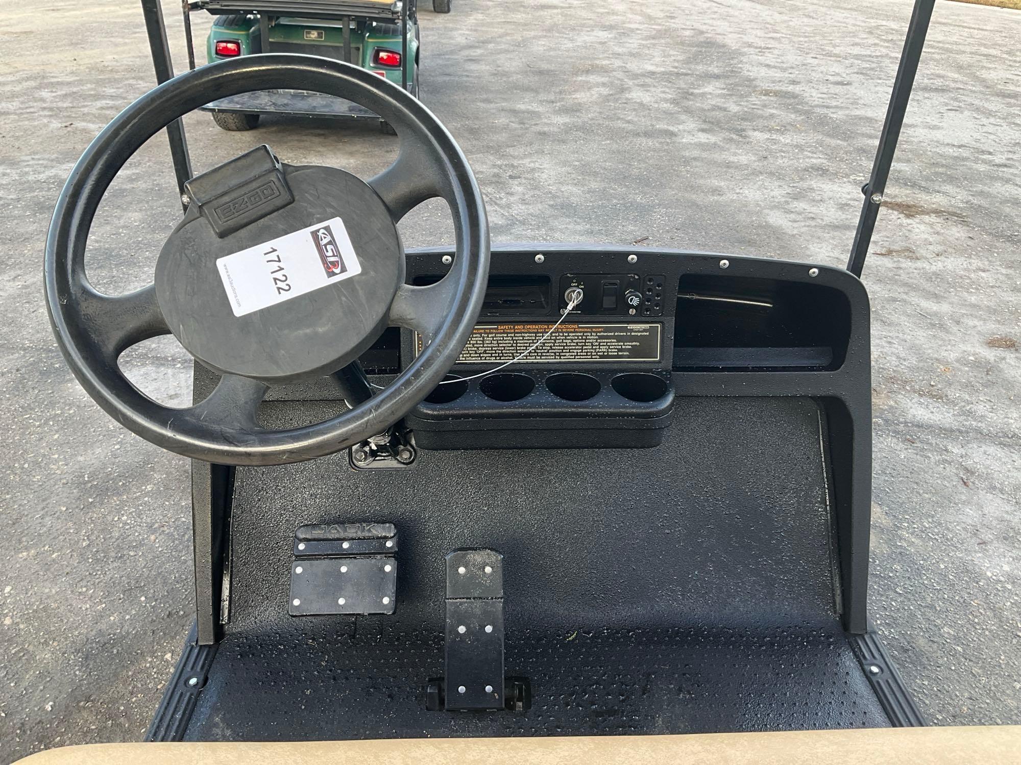 2019 EZ-GO TXT GOLF CART , CUSTOM RIMS, LIFT KIT, BACK SEAT FOLD DOWN TO FLAT BED, 36V BATTERY CH...