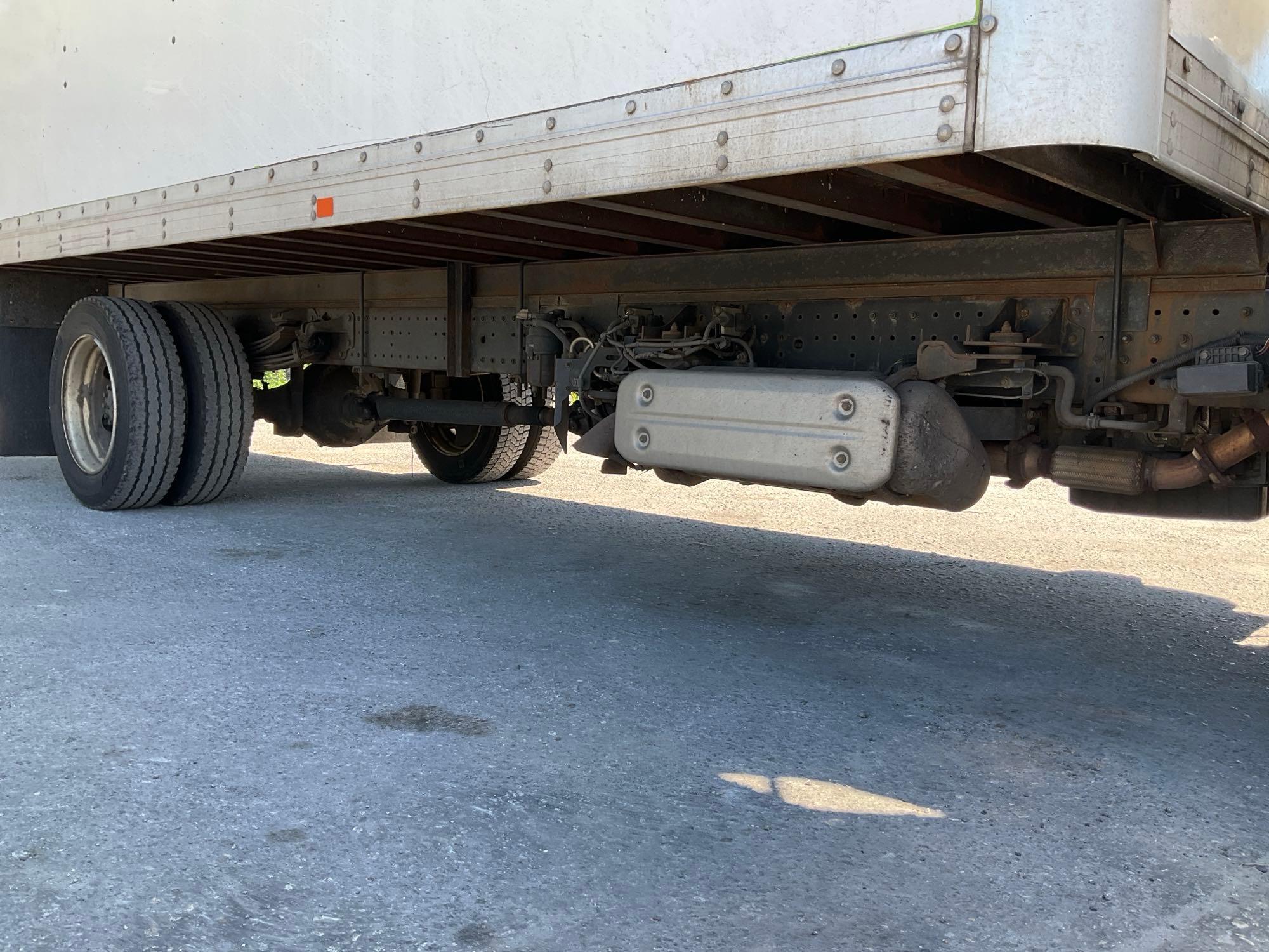 2017 HINO 740 BOX TRUCK, DIESEL , APPROX GVWR 17,950 LBS, BOX BODY APPROX 18FT, ETRACKS, BACK UP ...