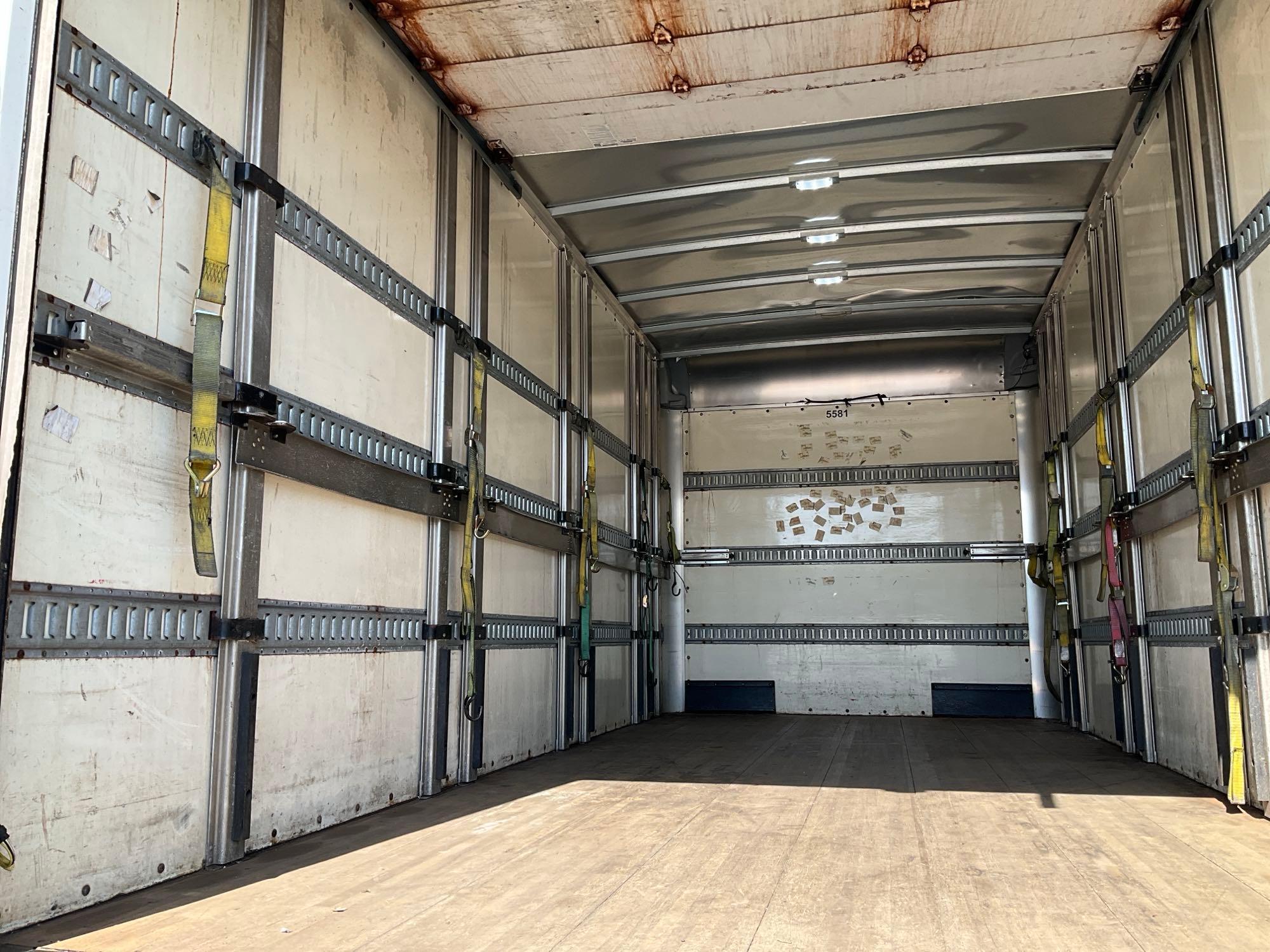 2017 HINO 740 BOX TRUCK, DIESEL , APPROX GVWR 17,950 LBS, BOX BODY APPROX 18FT, ETRACKS, BACK UP ...