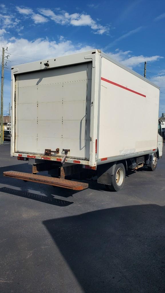 2015 MITSUBISHI FUSO FE180 BOX TRUCK APPROX 14' BOX, DIESEL ENGINE, AUTOMATIC TRANSMISSION