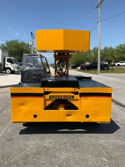 BRODERSON ROUGH TERRAIN CRANE MODEL IC-80-2D , DIESEL, APPROX MAX LIFTING CAPACITY 18,000LB