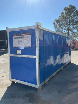 UNUSED 2023 AGT INDUSTRIAL 3065 PEAK CEILING STORAGE BUILDING MODEL ST3065V, APPROX 12FT DRIVE TH...