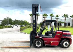 2016 CLARK FORKLIFT MODEL C75L, 15,000 LB CAPACITY, LP