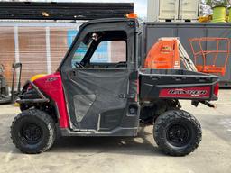 2017 POLARIS RANGER XP UTV, GAS POWERED, ENCLOSED CAB