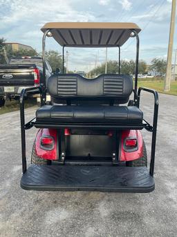 EZ-GO GOLF CART , ELECTRIC, BACK SEAT FOLD DOWN TO FLAT BED, BATTERY CHARGER INCLUDED, BILL OF SALE