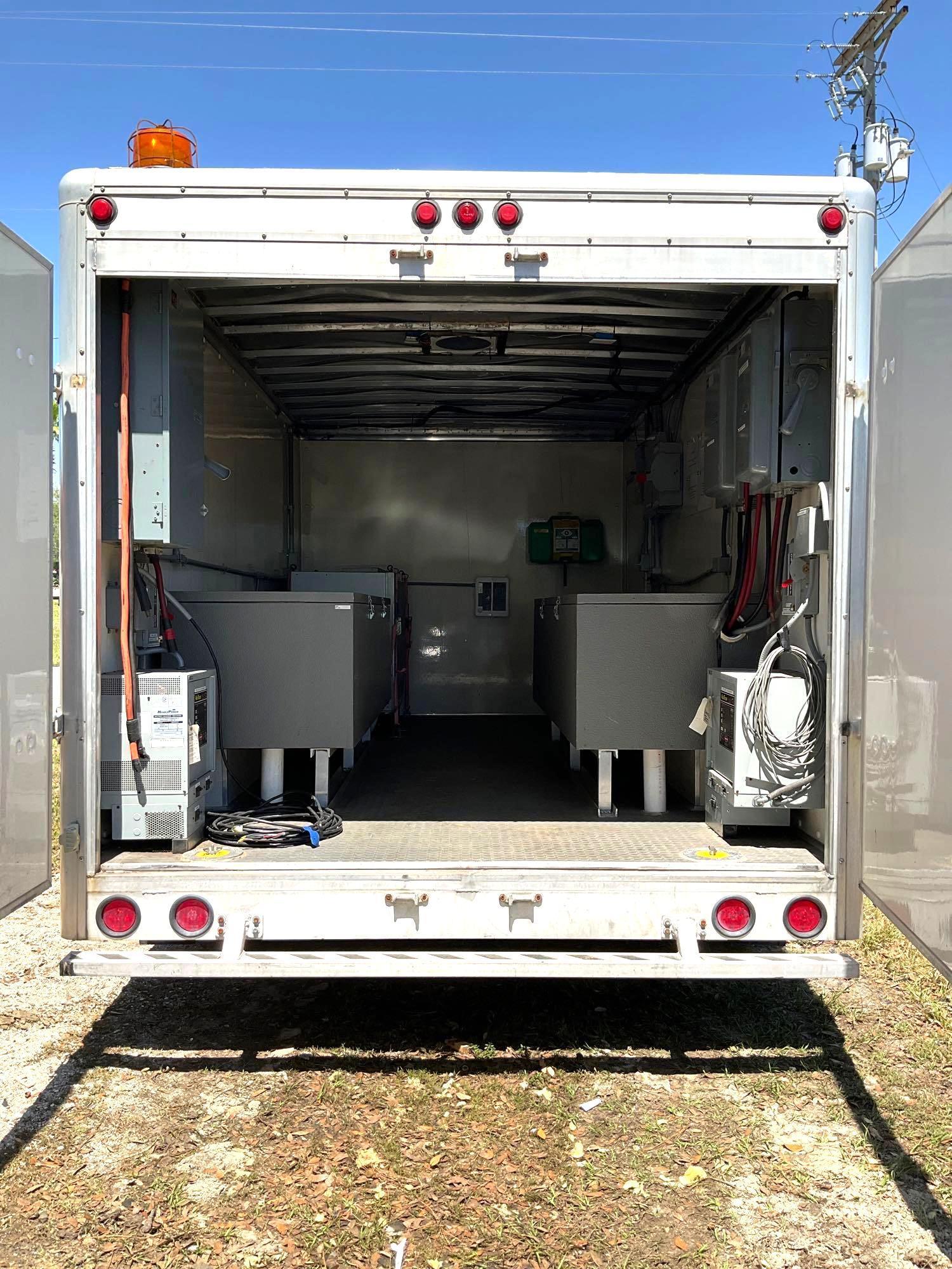 ROLLINGSTAR RS816 T/A ENCLOSED BATTERY TESTING CARGO TRAILER, APPROX GVWR 12,000, APPROX 16FT A