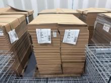 QTY 3) FULL PALLETS & QTY 1) 3/4 FULL PALLET OF 18€� "Z FOLD" BOXES, APPROX. 270 BOXES PER FULL P...