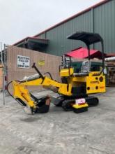 UNUSED 2023 POWER X HYDRAULIC CRAWLER EXCAVATOR MODEL PX10-L , GAS POWERED,  RUBBER TRACKS, BUCKE...